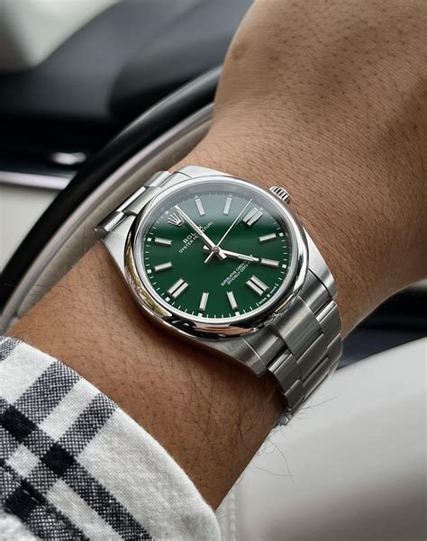rolex op green